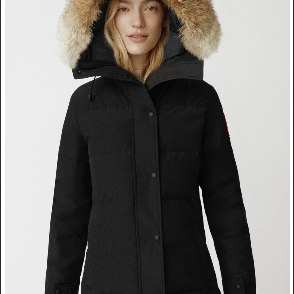 Canada Goose thigh length Shelburne Parka winter Jacket in size small - Picture 7 of 9